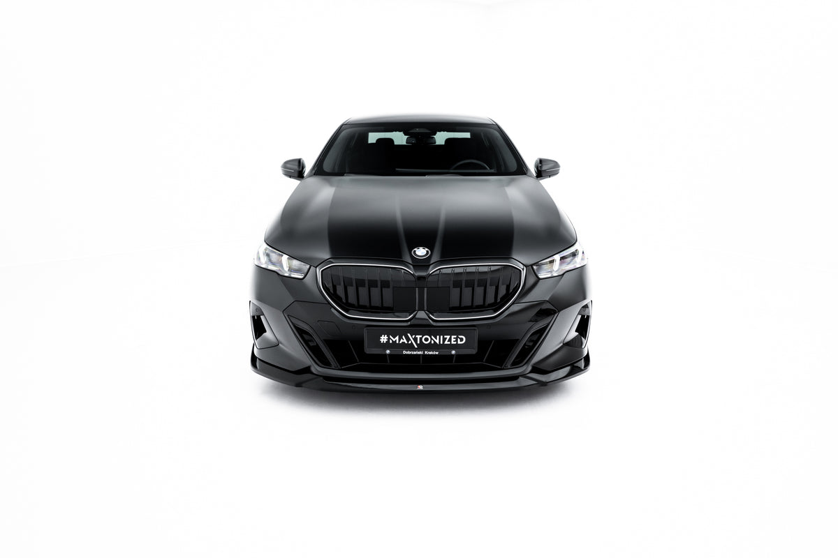 Maxton Design splittersett V.2 BMW G60 5-Serie – bakdiffuser fra siden svart ABS-plast