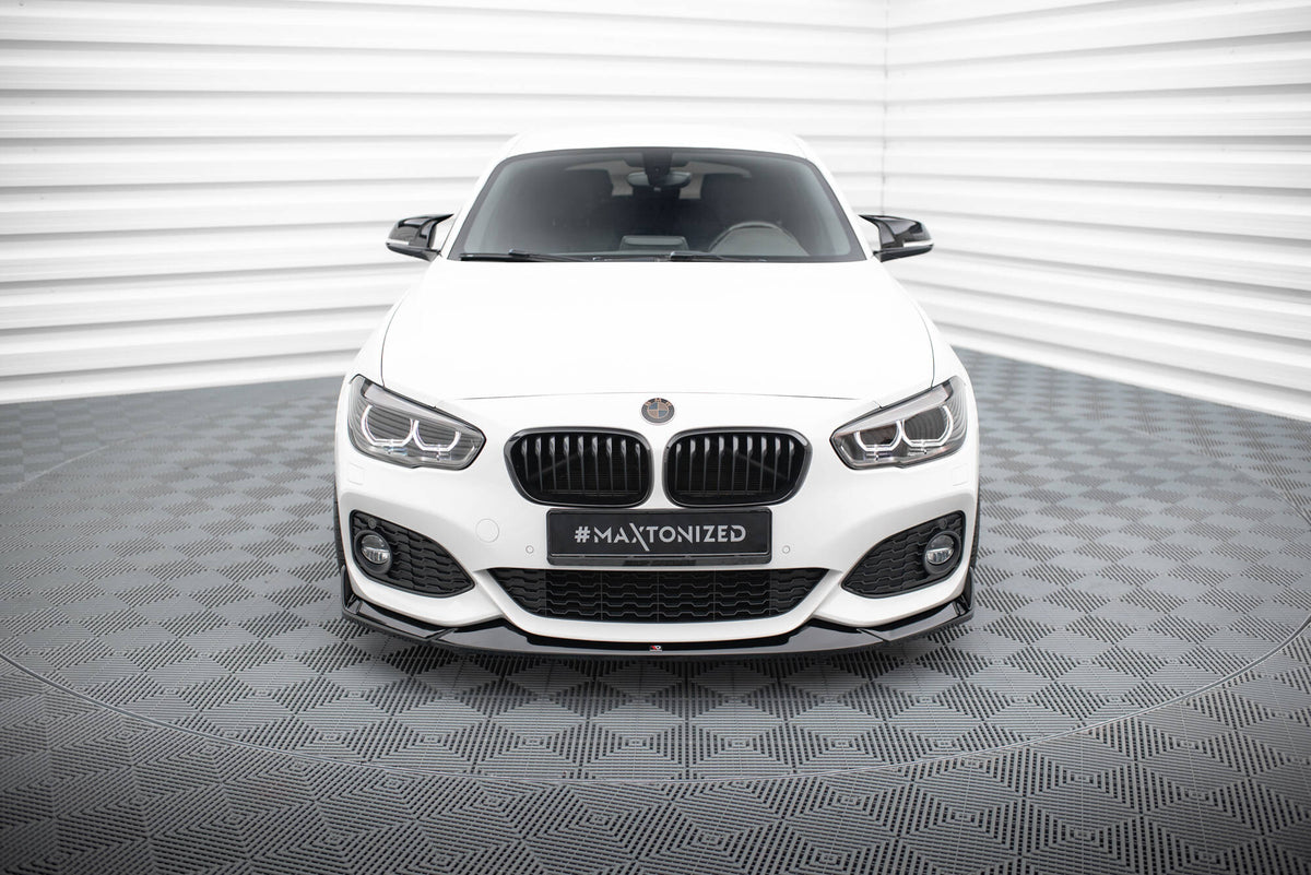 Sideskjørt-splitter venstre side til BMW M140i F20 Facelift V.2 i nærbilde
