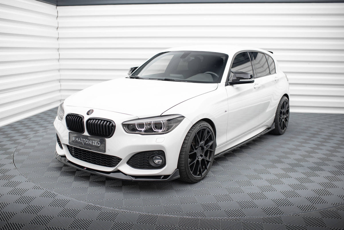 Frontsplitter V.2 BMW M140i F20 Facelift – nærbilde av aerodynamisk leppe