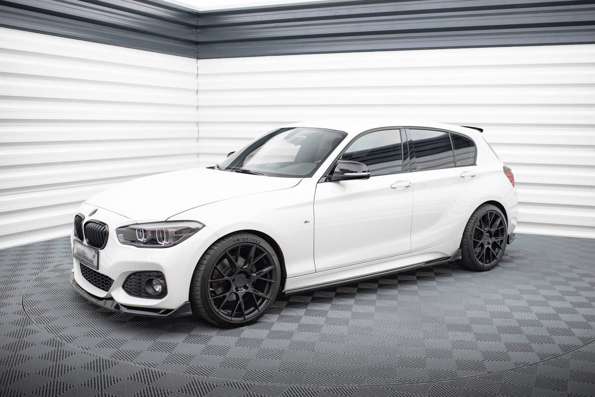 Splittersett V.2 for BMW M140i F20 Facelift i svart ABS – Maxton Design