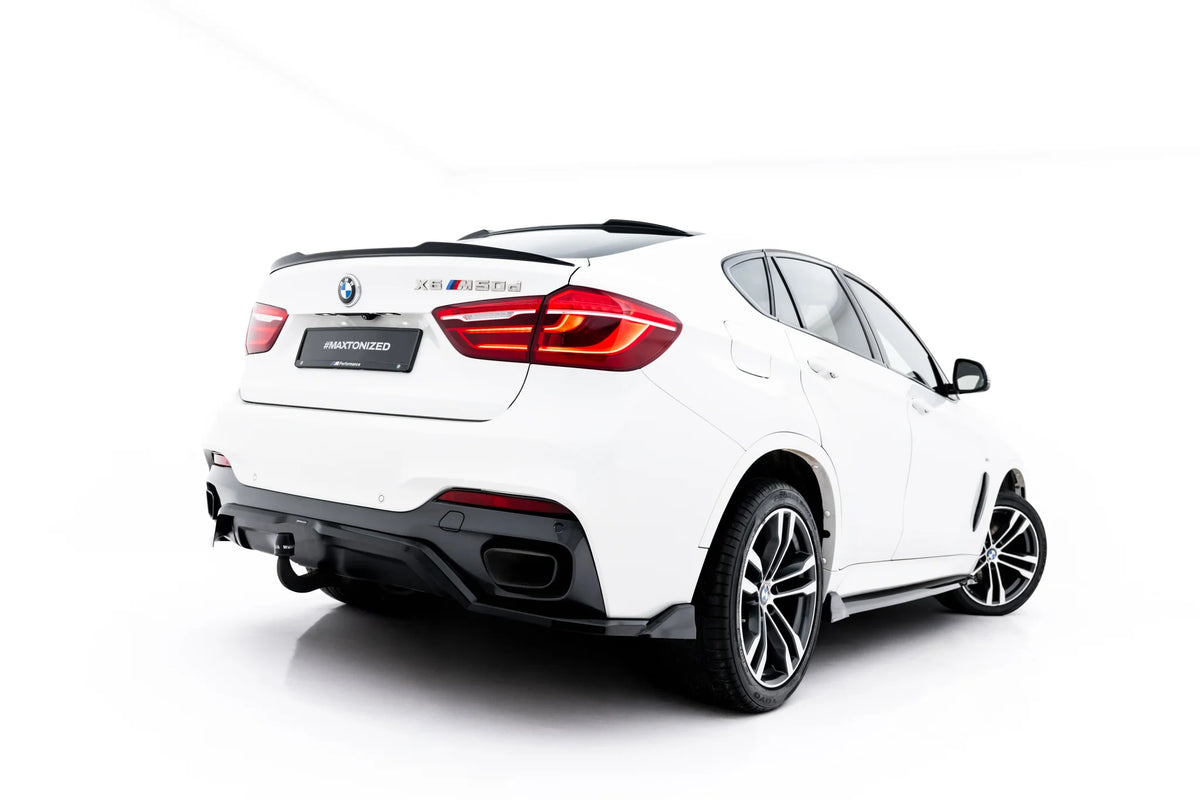 Sidesplittere bak med vertikale ribber til BMW X6 F16