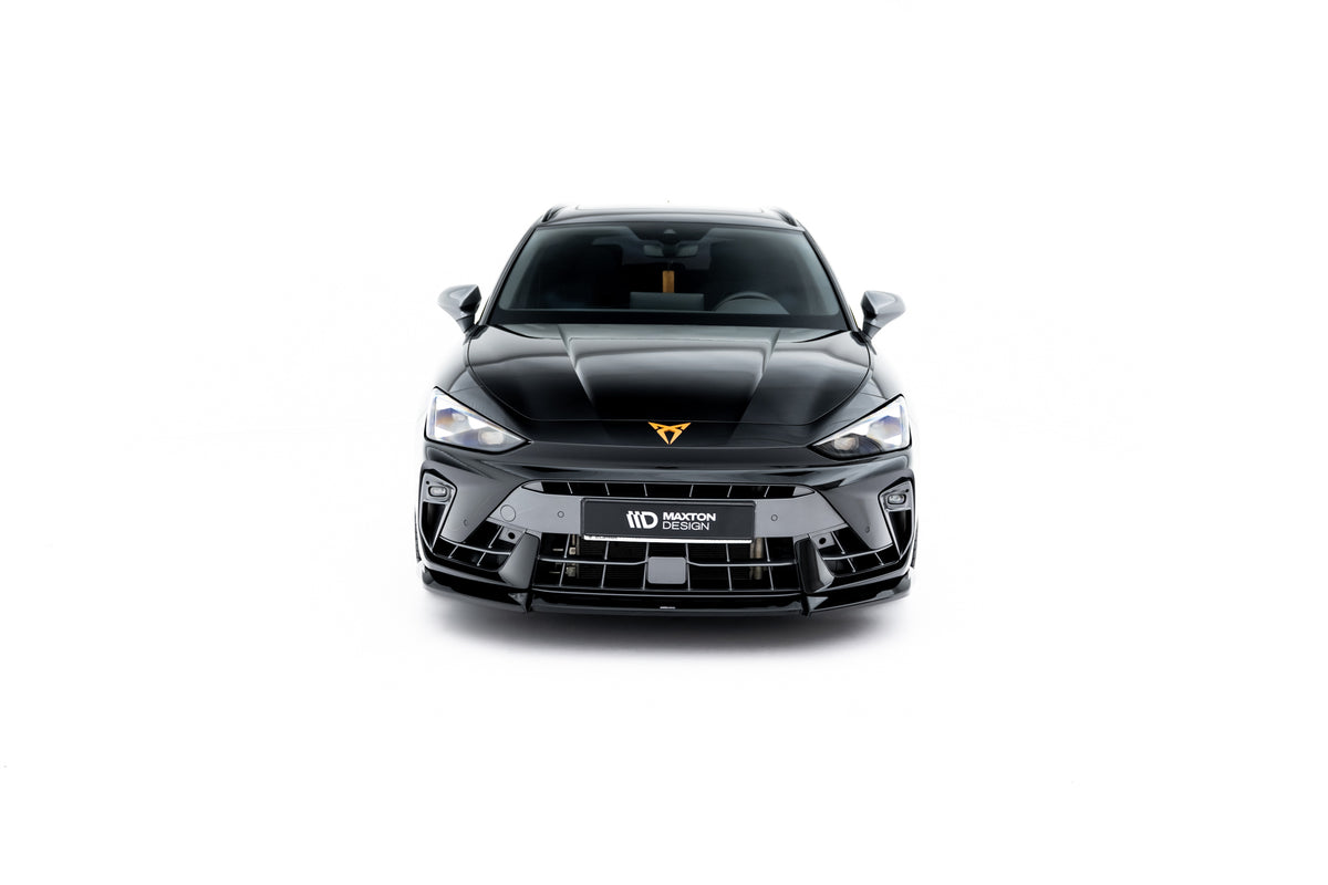 Sideskjørt diffusers i blank sort til Cupra Leon ST Mk1 Facelift