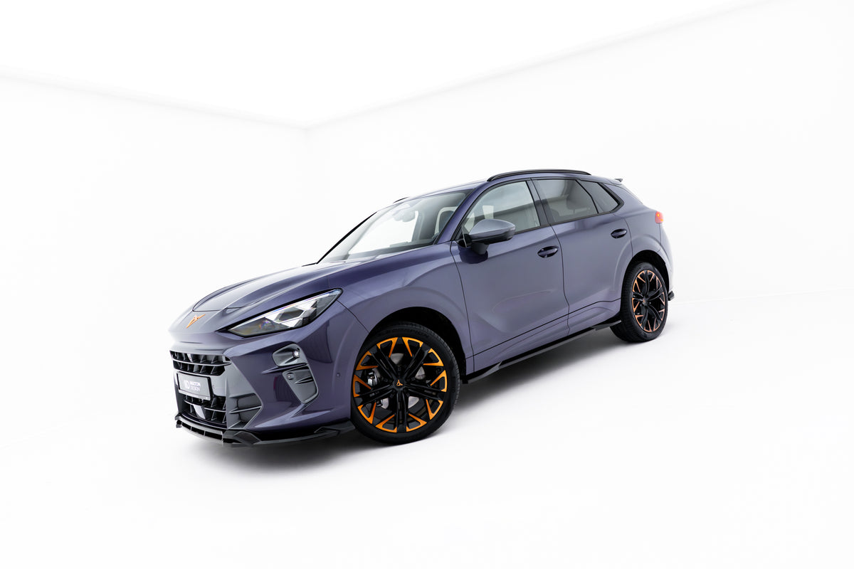 Splittersett V.2 i blank sort ABS til Cupra Terramar Mk1