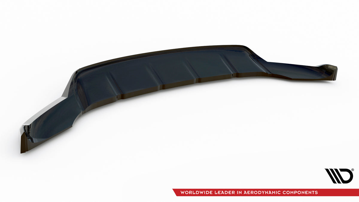 Bak valance V.2 i sort for Porsche Macan MK1 nærbilde