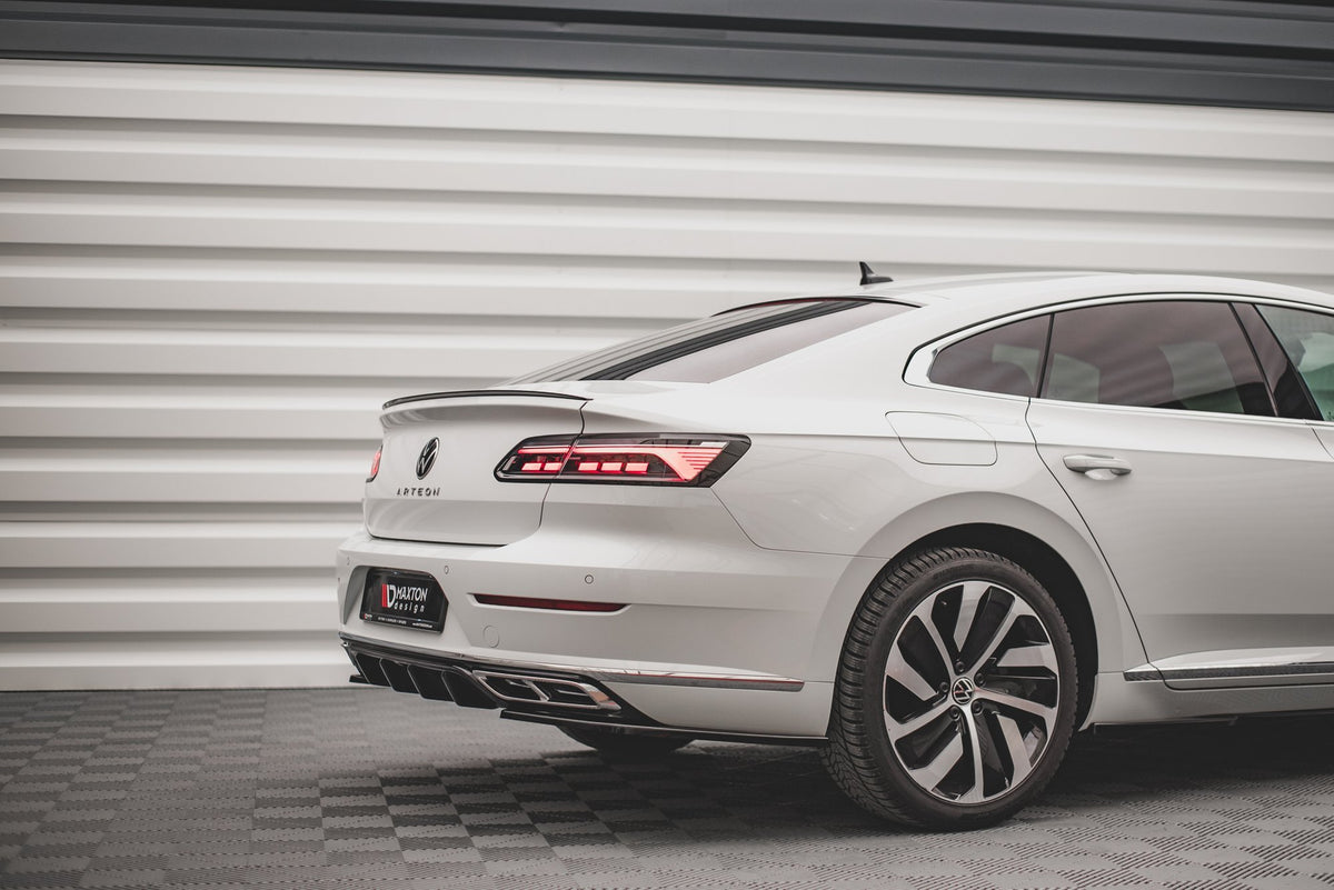 Komplett Maxton splittersett til VW Arteon R-Line Facelift i originalemballasje med tilbehør