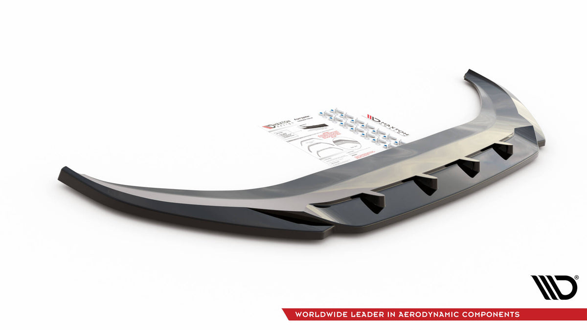 M-Maxton splittersett for VW Caddy Mk5 i originalemballasje med alle deler synlige og beskyttelsesmateriale