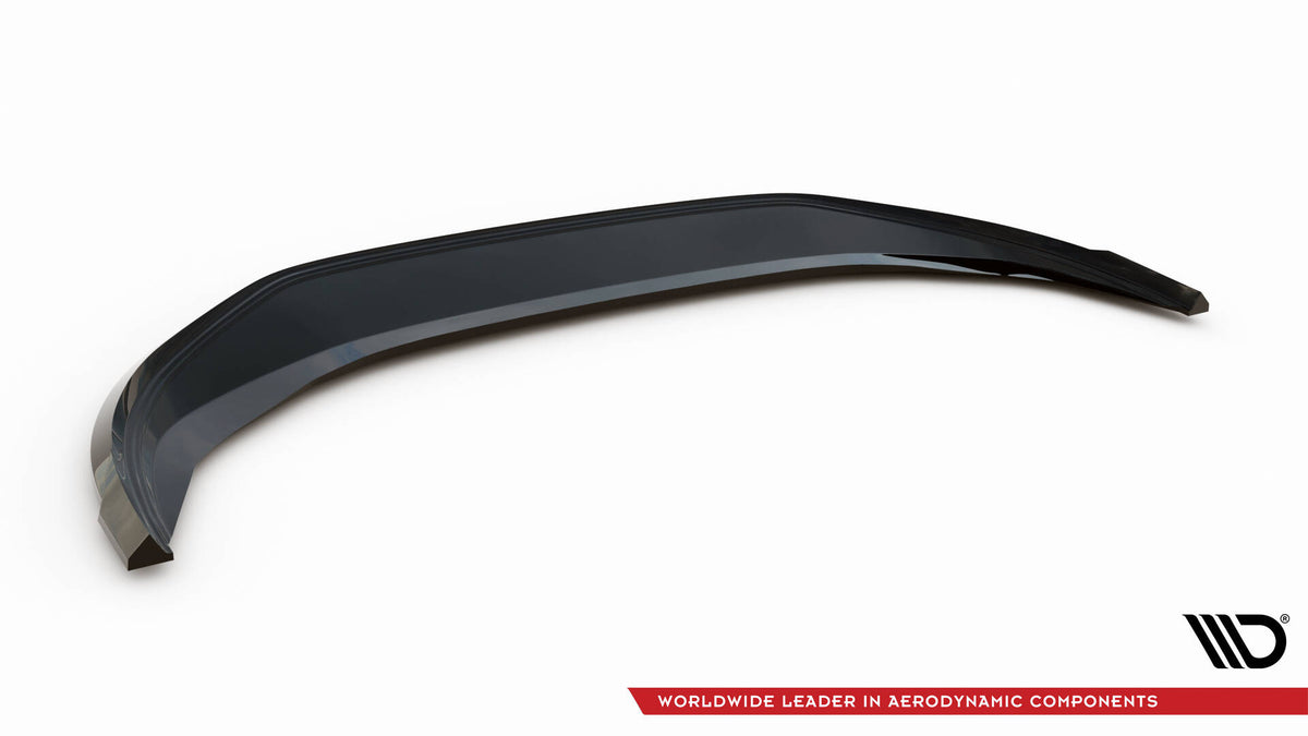 Spoiler cap til VW Passat B9 fra Maxton Design med strukturert sort overflate