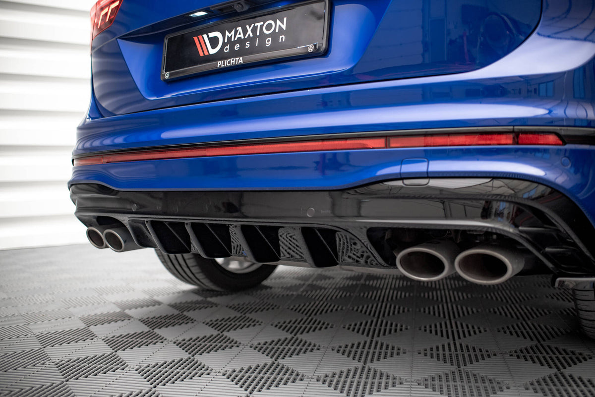 Komplett splittersett i sort ABS til Volkswagen Tiguan R