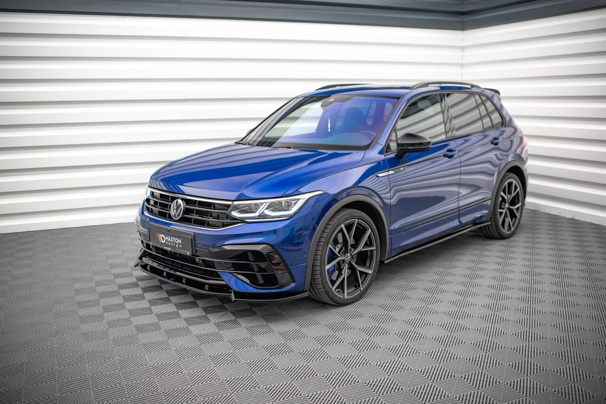 Splittersett i gloss black til Volkswagen Tiguan R Mk2 Facelift