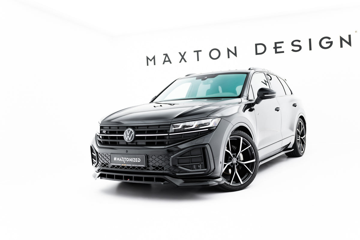 Detaljbilde av ABS-splittersett til VW Touareg R-Line Mk3 Facelift