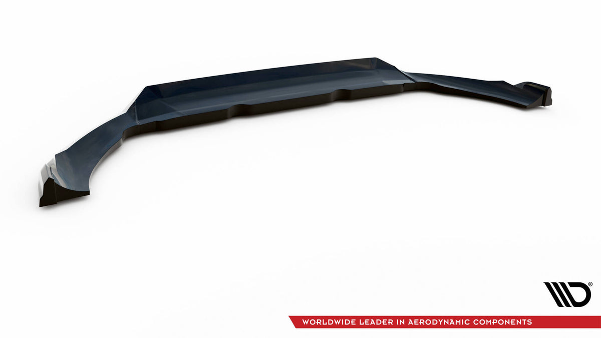 Splittersett Volvo XC60 R-Design MK2 Facelift fra Maxton Design, produktbilde i svart blank ABS-plast