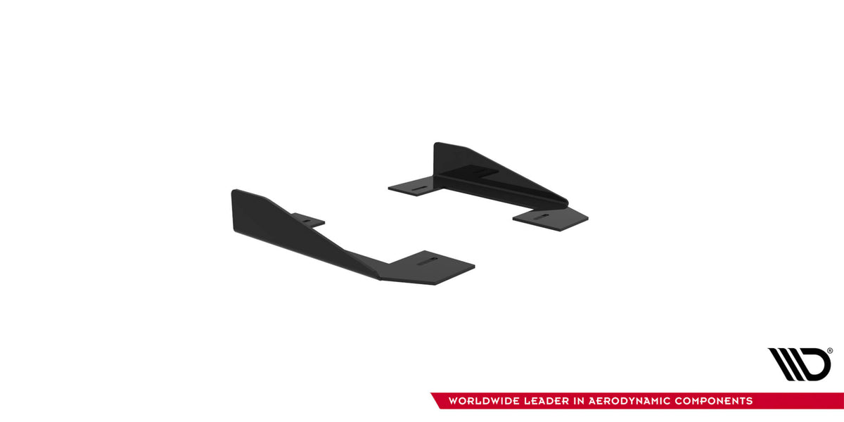 Sideflaps for BMW 1-serie F70 M-Pakke vist fra bakre vinkel