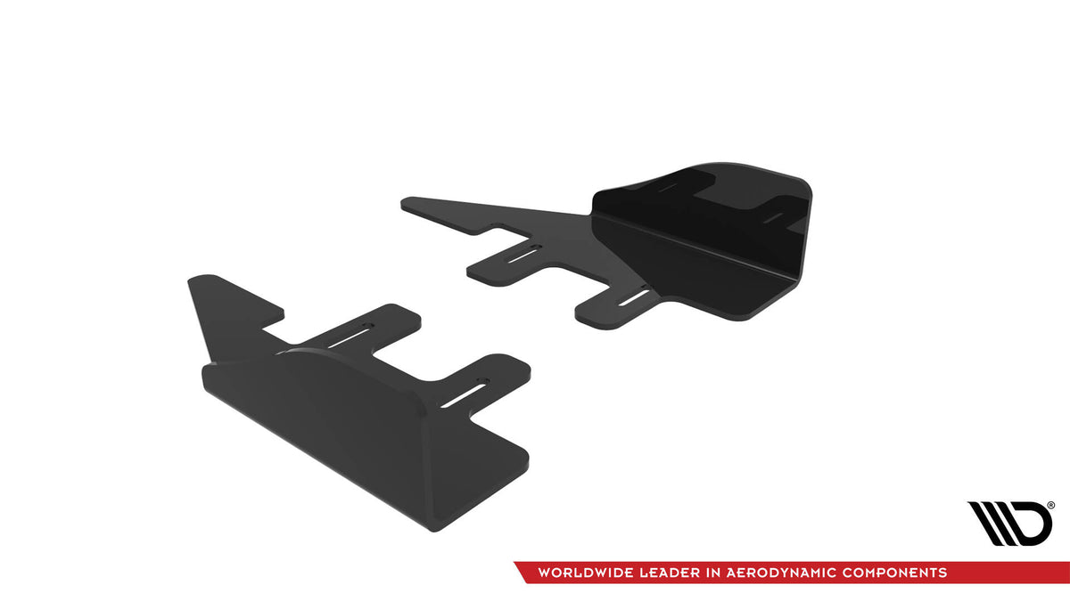 Maxton Design sideflaps til Ford Fiesta MK8 ST-Line, produktbilde ovenfra