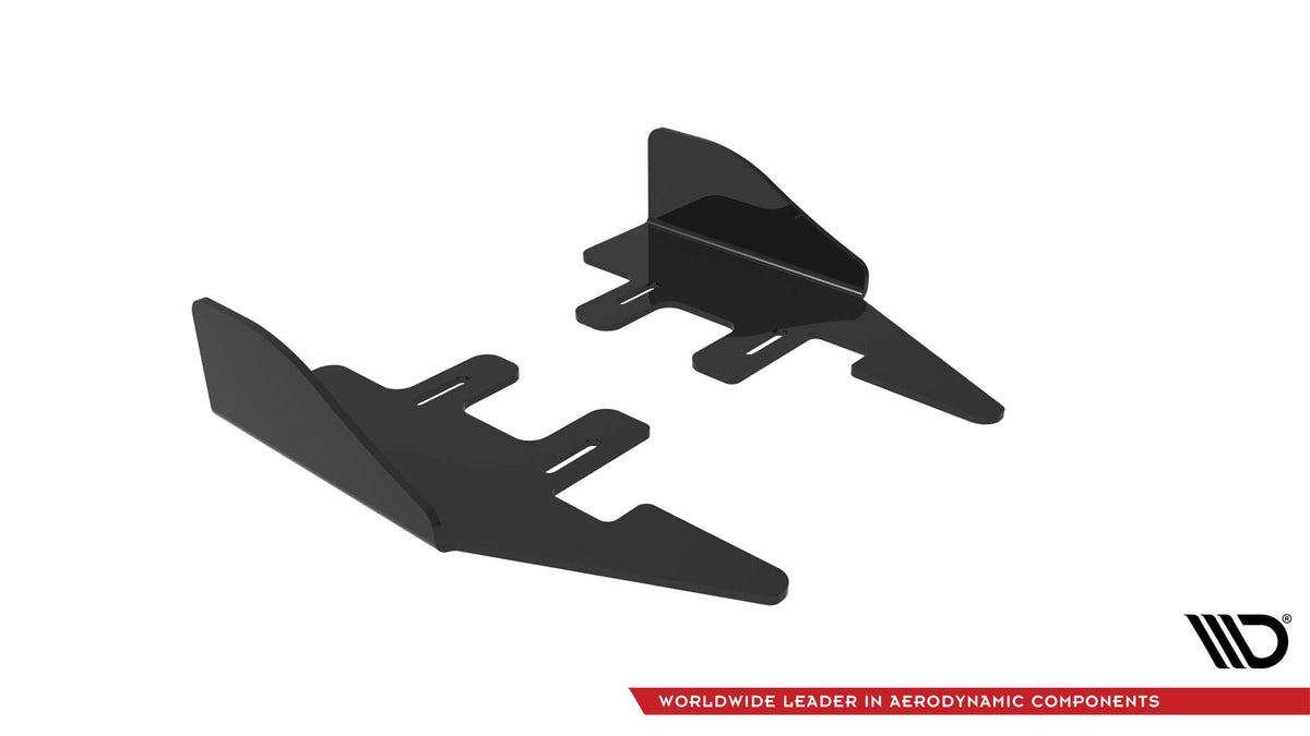 Sideflaps for Ford Fiesta MK8 ST med medfølgende monteringssett