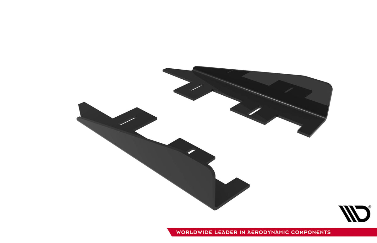 Street Pro Sideflaps Ford Focus ST MK3 Facelift 15-18 - FOFO3FSTCNC-SF1G