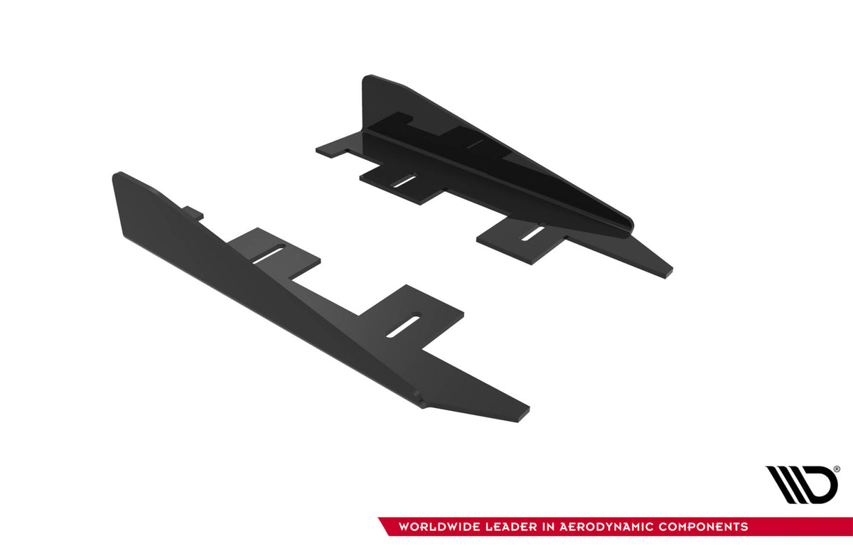 Street Pro Sideflaps Ford Focus ST MK3 Facelift 15-18 - FOFO3FSTCNC-SF1G