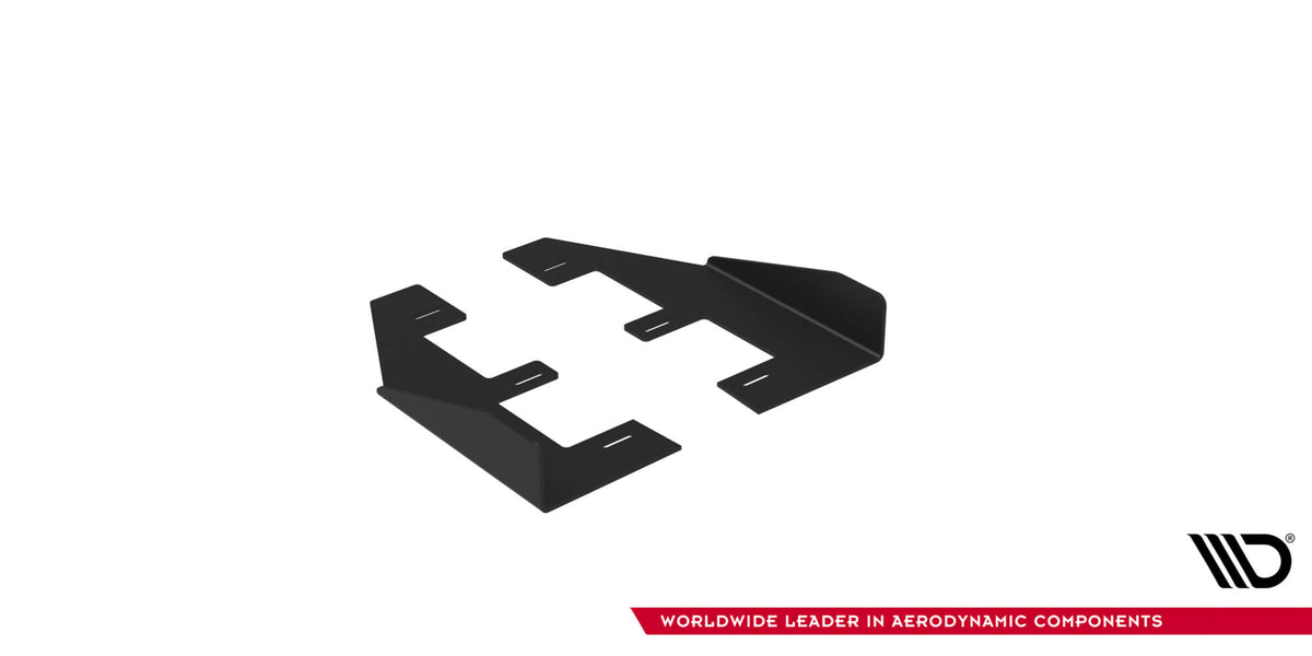 Sideflaps til Ford Mustang GT Mk6 med beskyttelsesfolie og monteringssett