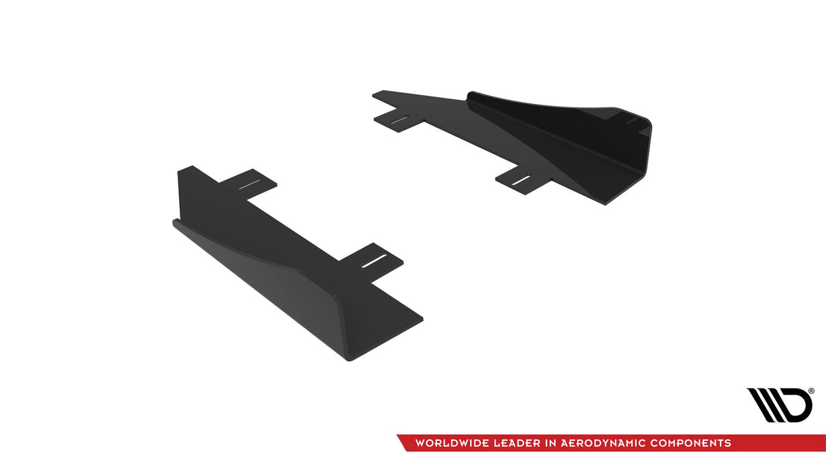 Sideflaps Mercedes A 45 AMG W176 Facelift (2015–2018) - MEA176FAEROCNC-SF1G