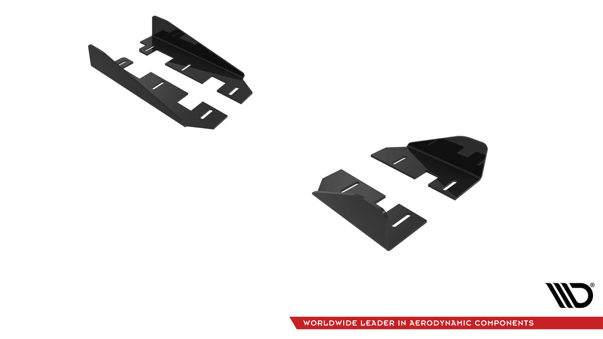 Sideflaps til Volkswagen Polo GTI MK6 Facelift med monteringsutstyr inkludert