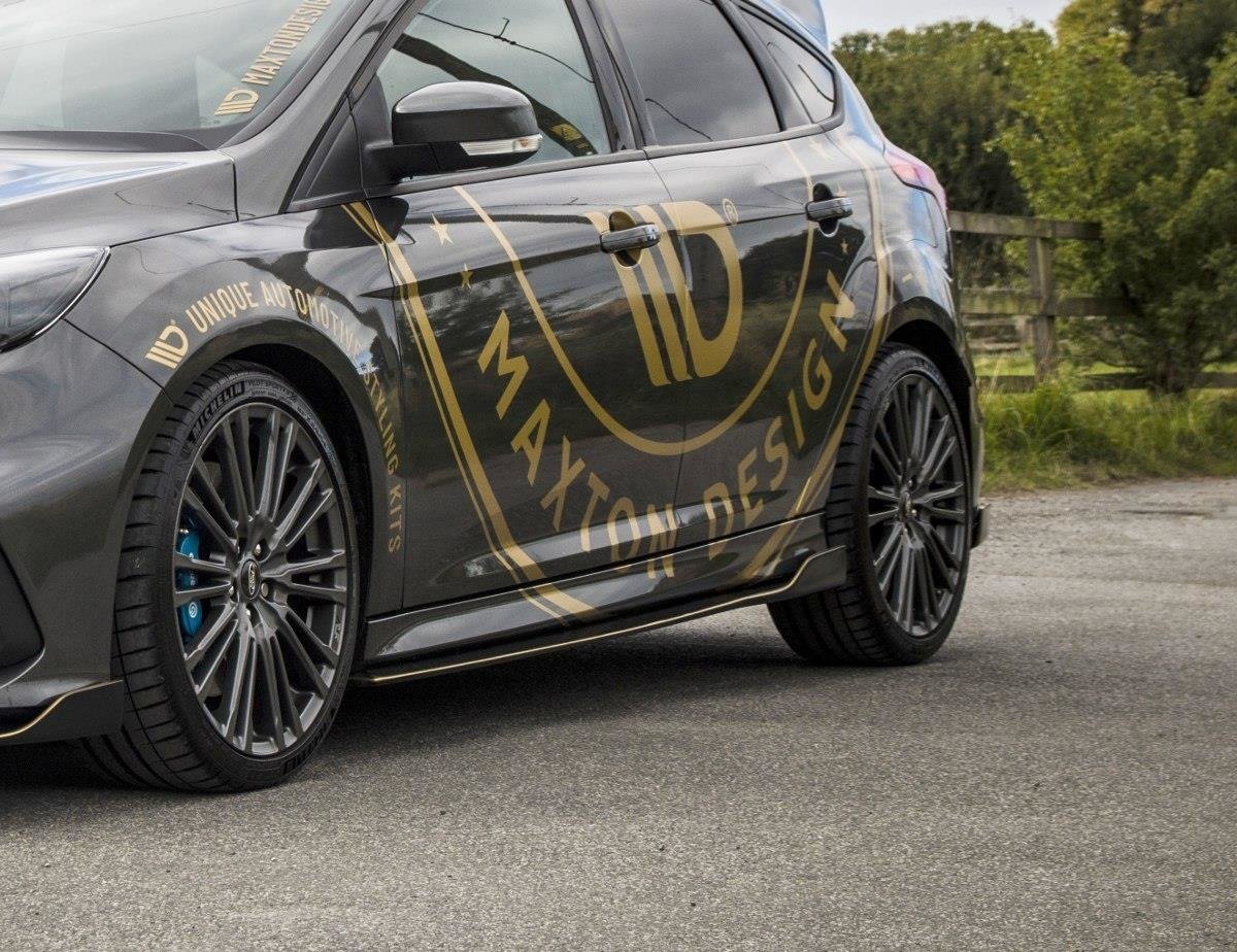 Sideskjørt diffusers 'aero' Ford Focus Mk3 Rs sett fra siden