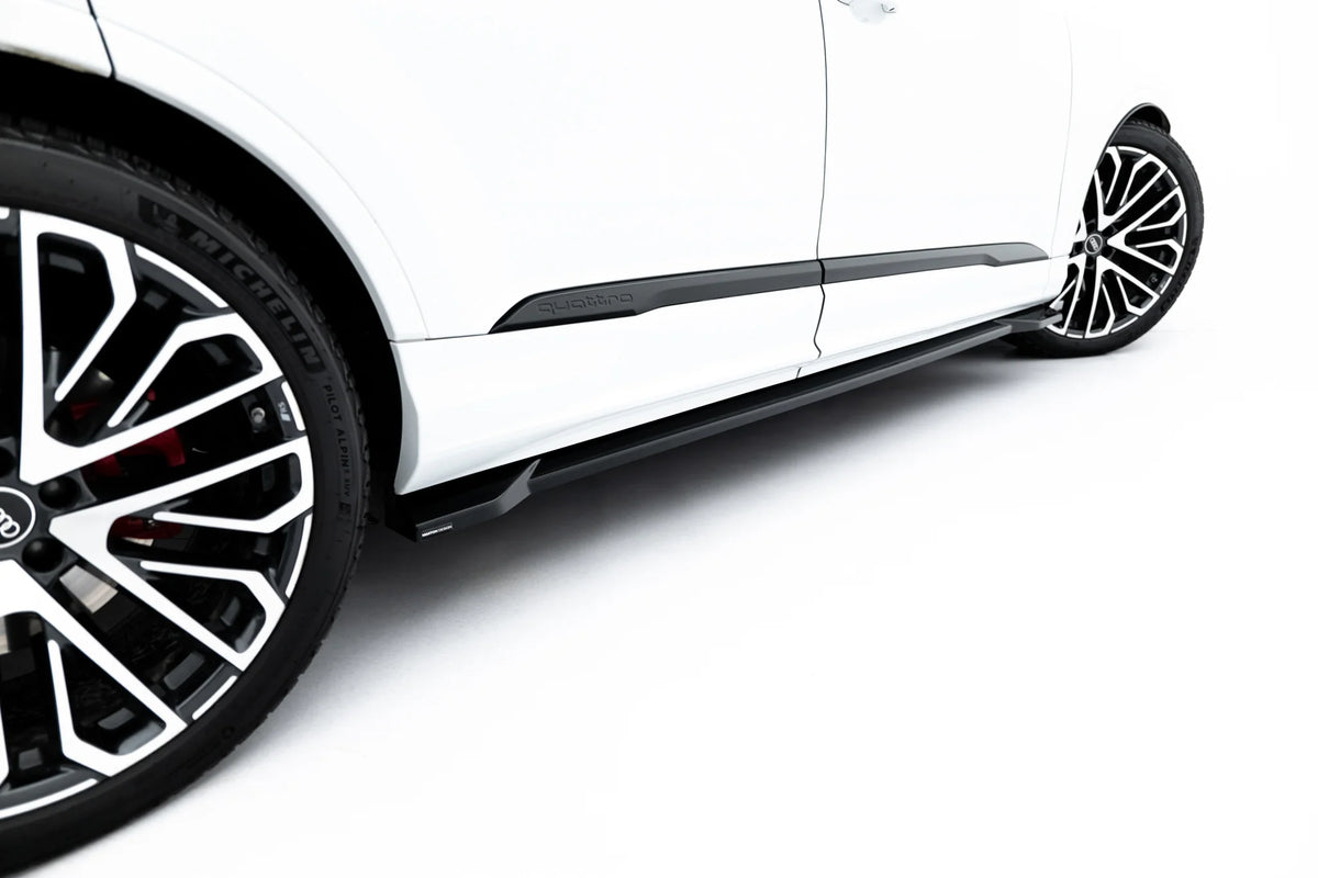 Maxton Design sideskjørt diffusers montert på Audi SQ7 Facelift