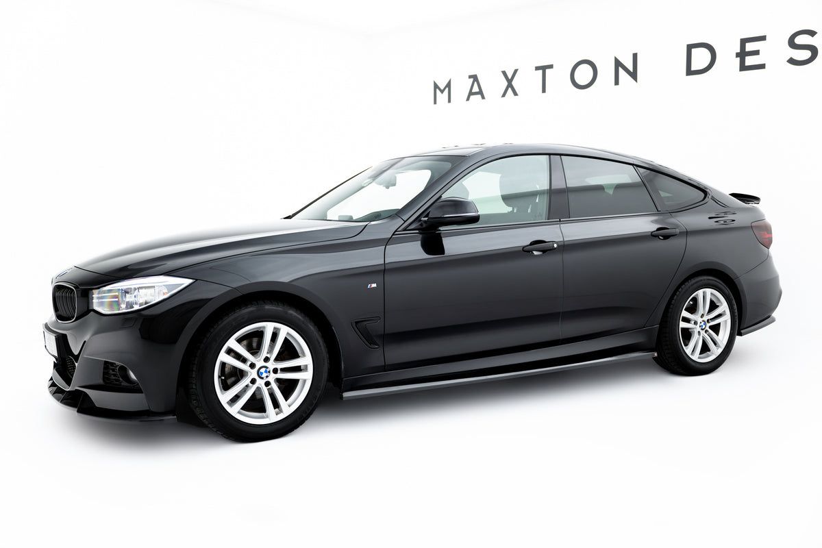 Sideskjørt diffusor BMW 3 GT F34 M-Pakke nærbilde venstre side – Maxton Design
