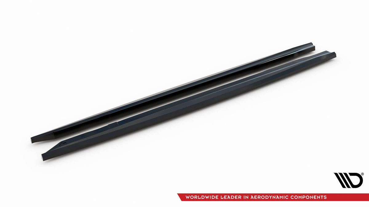 BMW 3 GT F34 med Maxton sideskjørt diffusorer – sideprofil fra førersiden