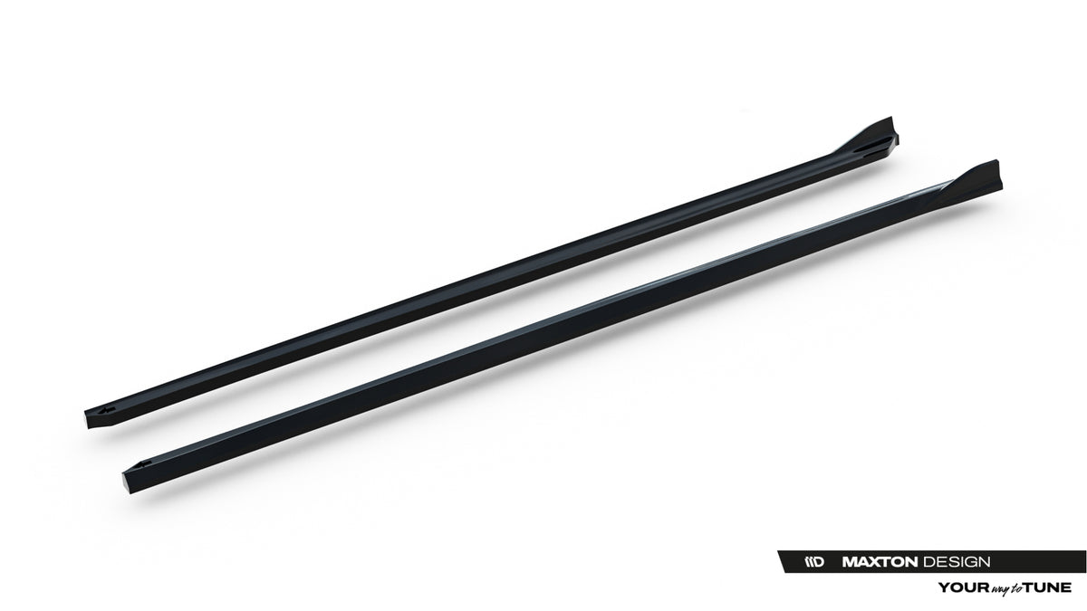 Sideskjørt diffusers til BMW 3 Touring F31 i ABS Gloss Black