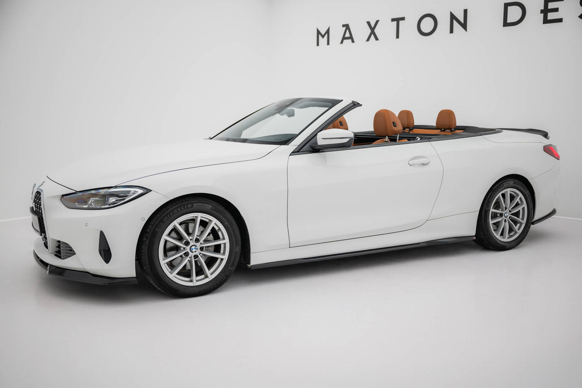 Sideskjørt til BMW 4 Coupe/Cabrio G22/G23 montert på bilen
