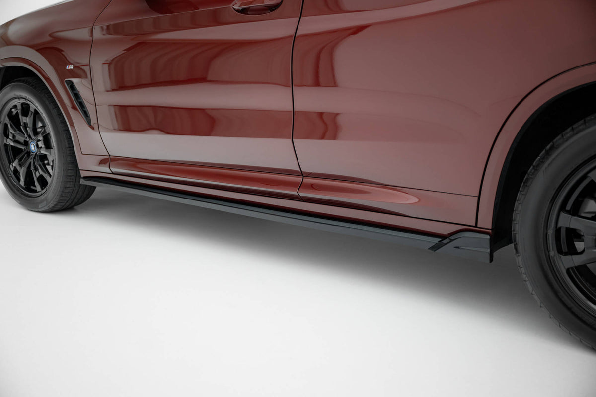 Sideskjørt BMW iX3 G08 M-Pakke – Maxton Design matt svart
