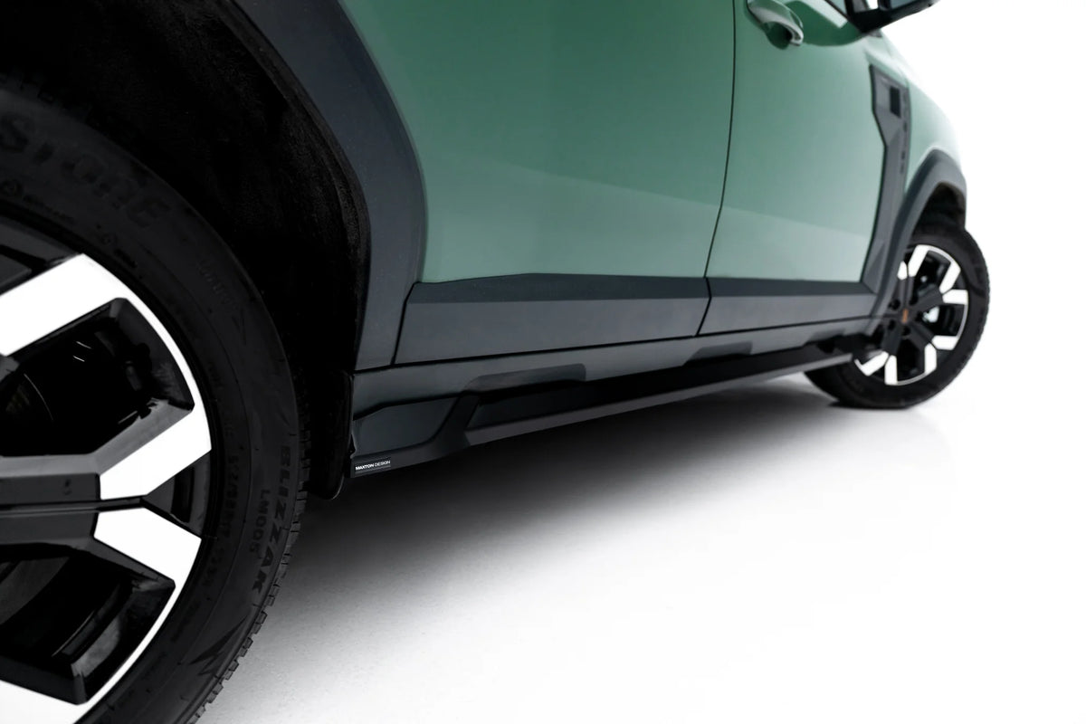 Maxton Design sideskjørt diffusers for Dacia Duster Mk3, sidevisning