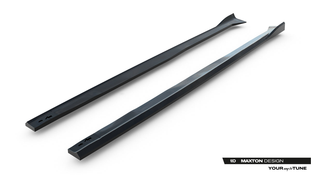 Sideskjørt diffuser med monteringskit til Dodge Grand Caravan