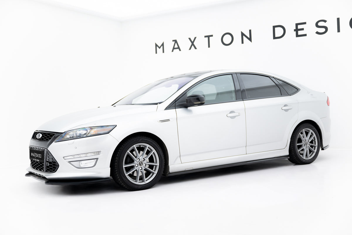 Sideskjørt diffusers til Ford Mondeo ST-Line Mk4 Facelift i Gloss Black