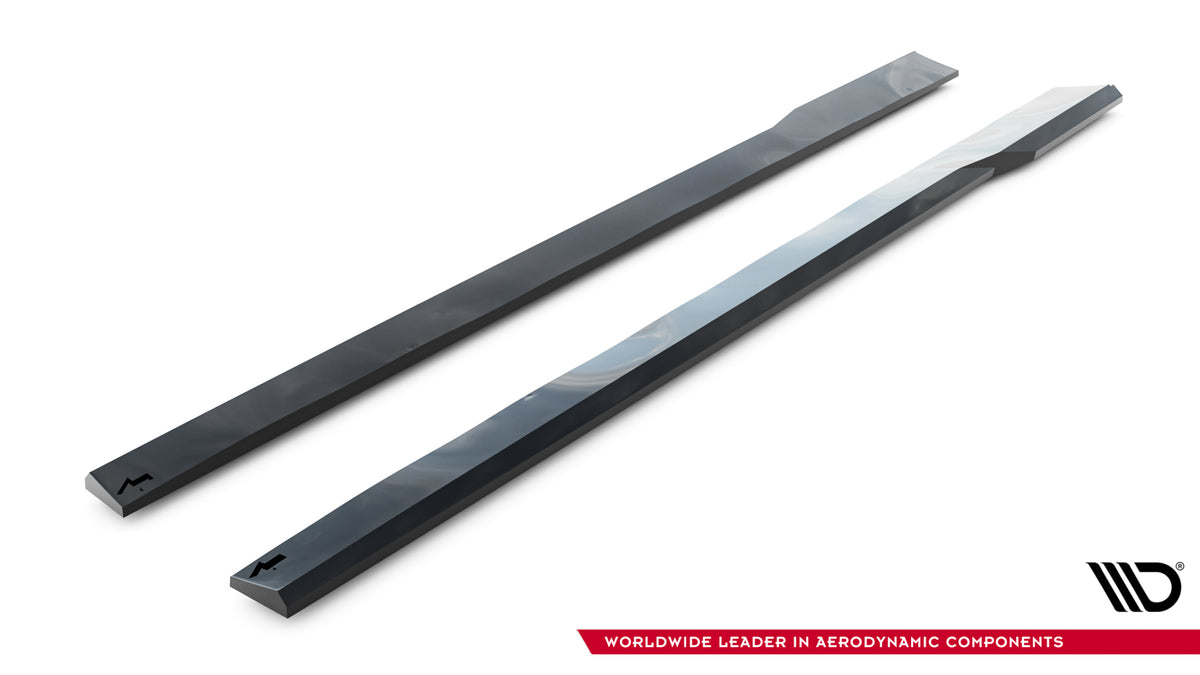 Komplett sett sidesplittere til Ford Mustang Dark Horse Mk7 i ABS