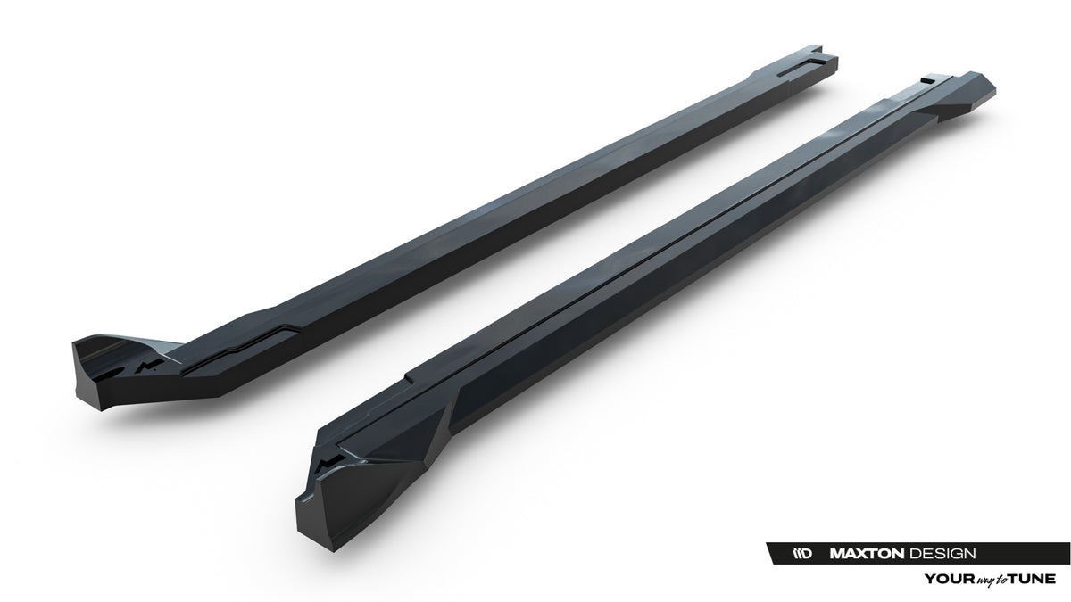 Komplett sett sideskjørt diffusers til Hyundai Tucson Mk4 Facelift