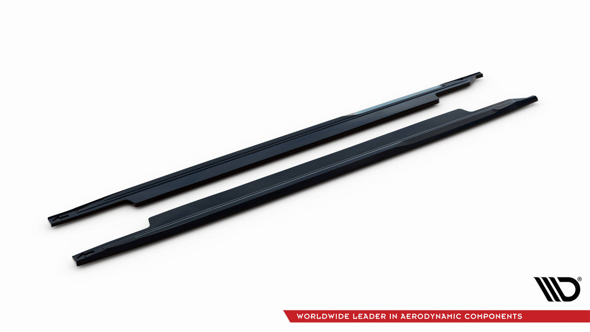 Maxton Design sideskjørt for Kia Ceed GT Mk3 Facelift, vist fra siden