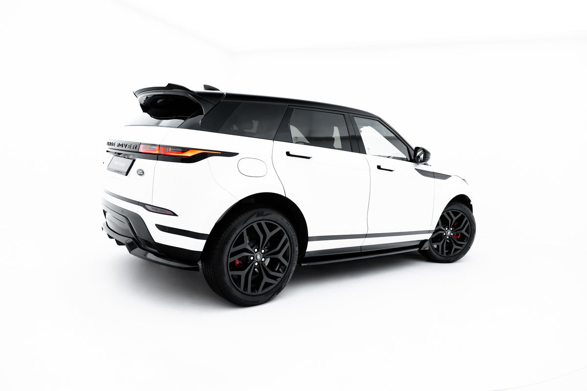 Sideskjørt diffusers i blank sort ABS til Land Rover Range Rover Evoque Dynamic Mk2