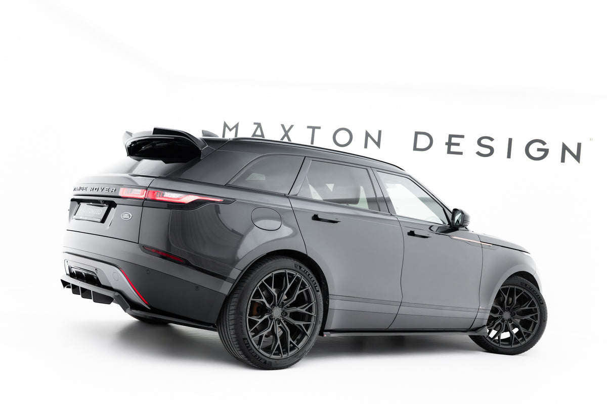 Maxton Design sideskjørt for Range Rover Velar R-Dynamic, nærbilde av overflaten