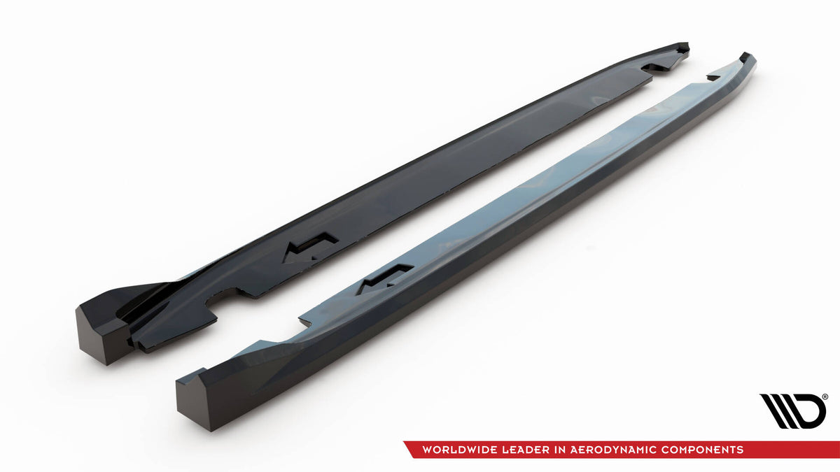 Komplett sett med sidepaneler til Lexus RX Mk4 Facelift, produktbilde ovenfra