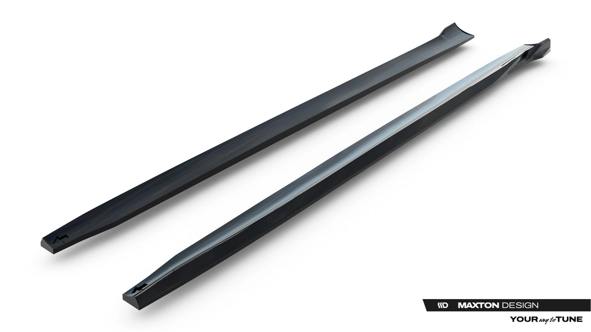 Detaljbilde av sideskjørt diffuser til Mercedes-AMG E53 Sedan / Estate W214