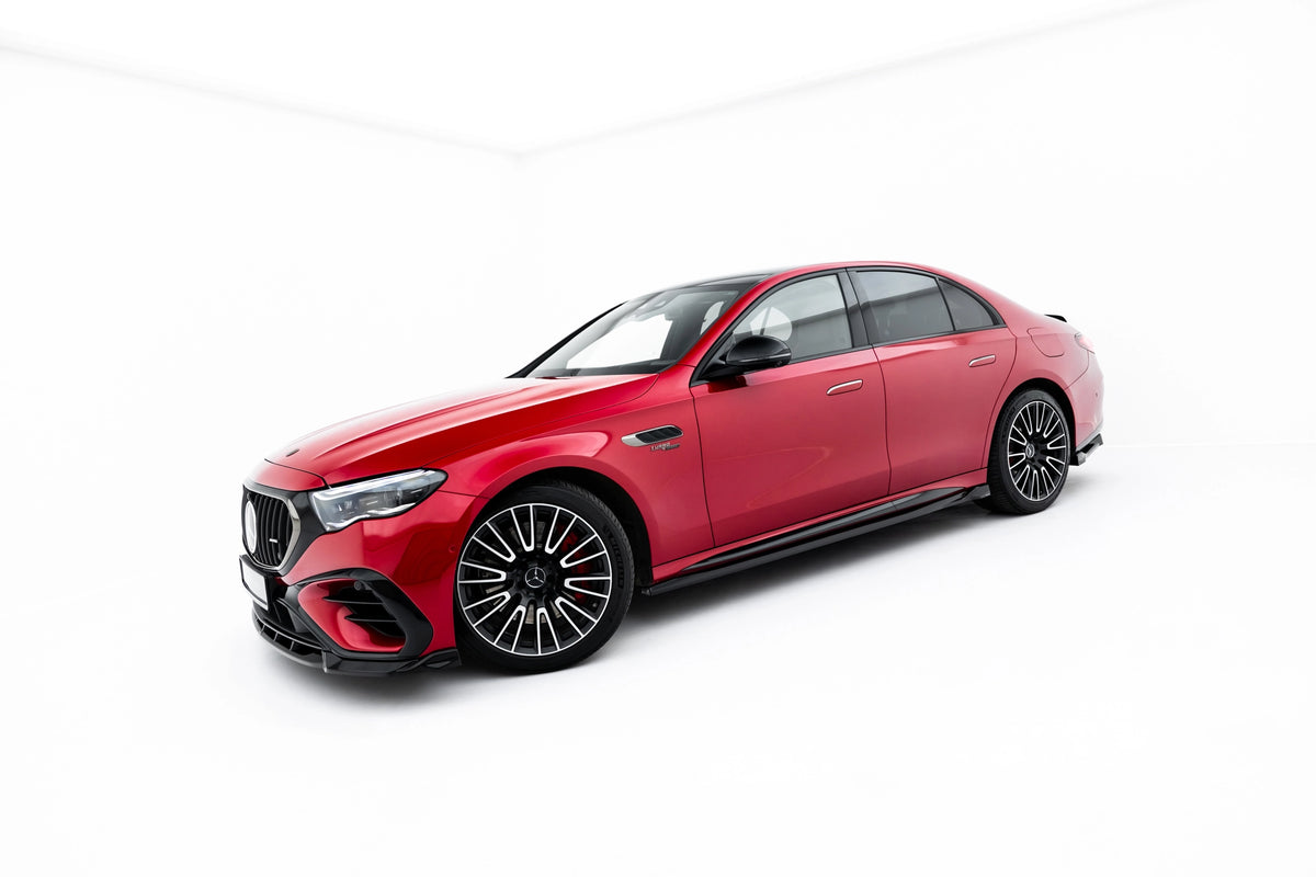 Sideskjørt diffuser montert på Mercedes-AMG E53 Sedan W214