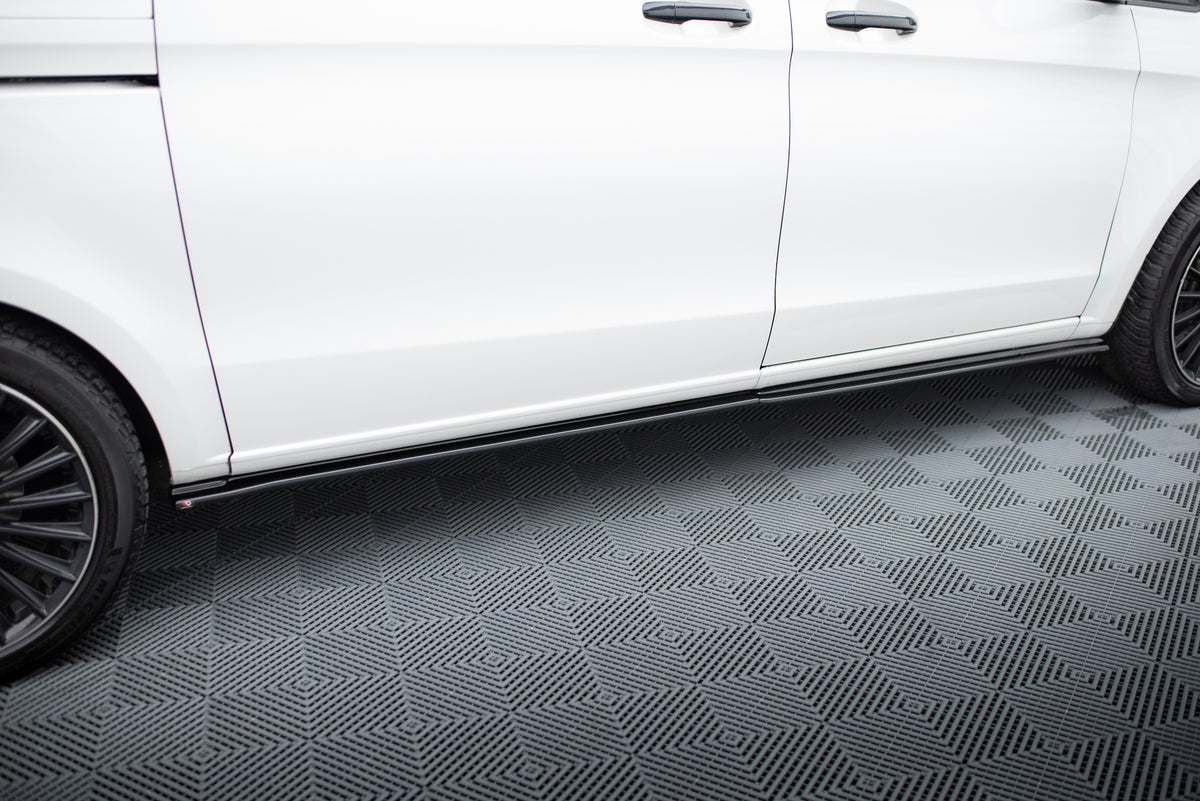 Sideskjørt diffusers montert på Mercedes-Benz Vito W447 Facelift