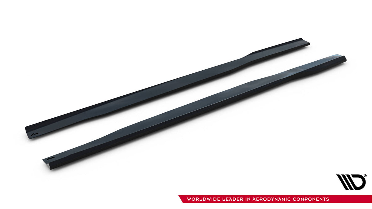 Maxton Design sideutvidelse for CLA 35 Coupe C118 Facelift sett fra siden