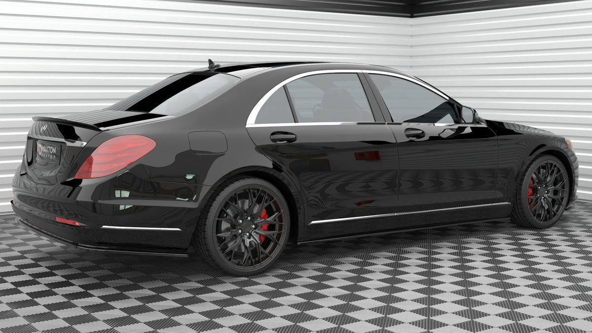 Sideskjørt diffusor til Mercedes S Long W222 sett fra siden