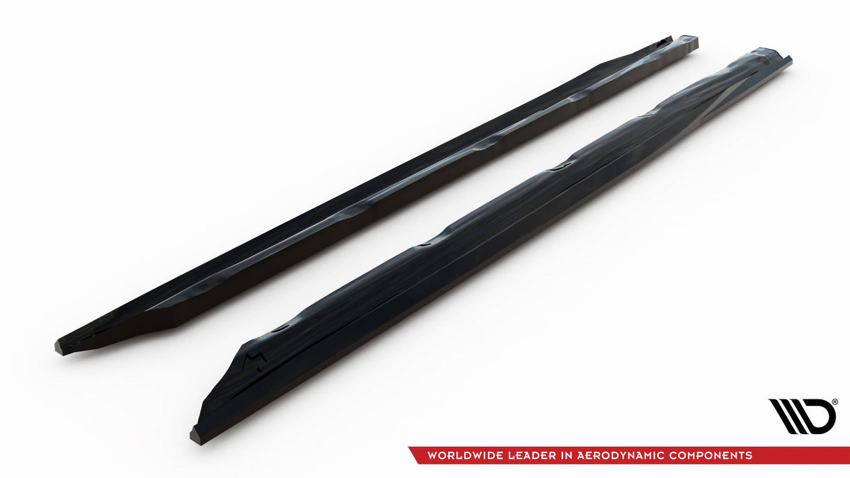 Terskel-tillegg fra Maxton Design for Astra Sports Tourer L, sett bakfra