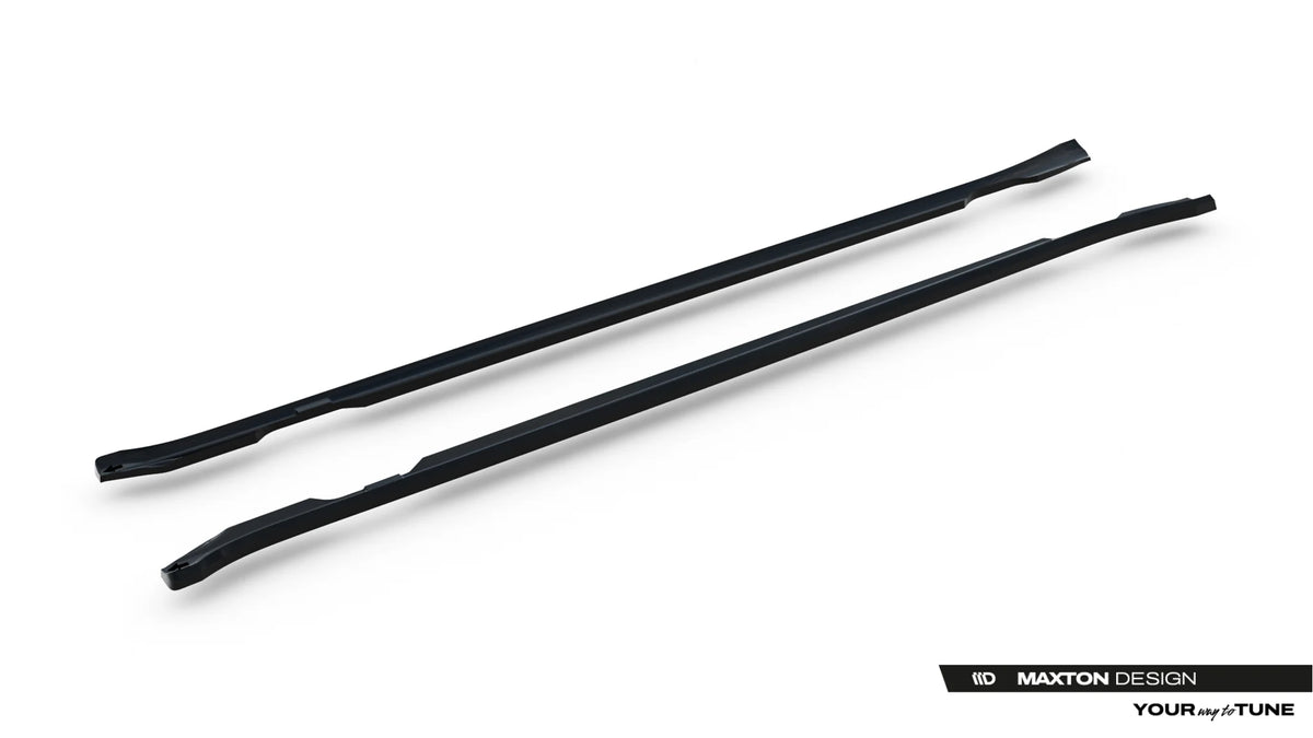 Komplett sett sideskjørt diffusers til Porsche Taycan Mk1