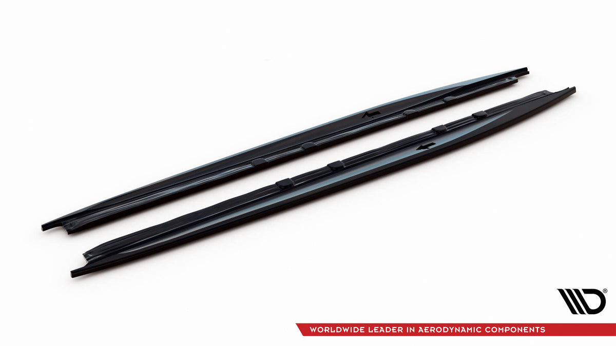 Detalj av ABS sideskjørt diffuser for Cupra Leon Aero Mk1 Facelift