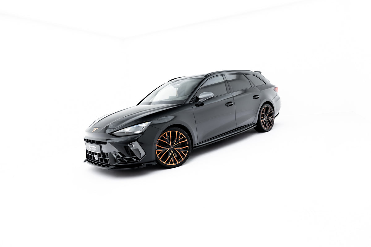 Sideskjørt diffuser montert på Cupra Leon ST Aero Mk1 Facelift