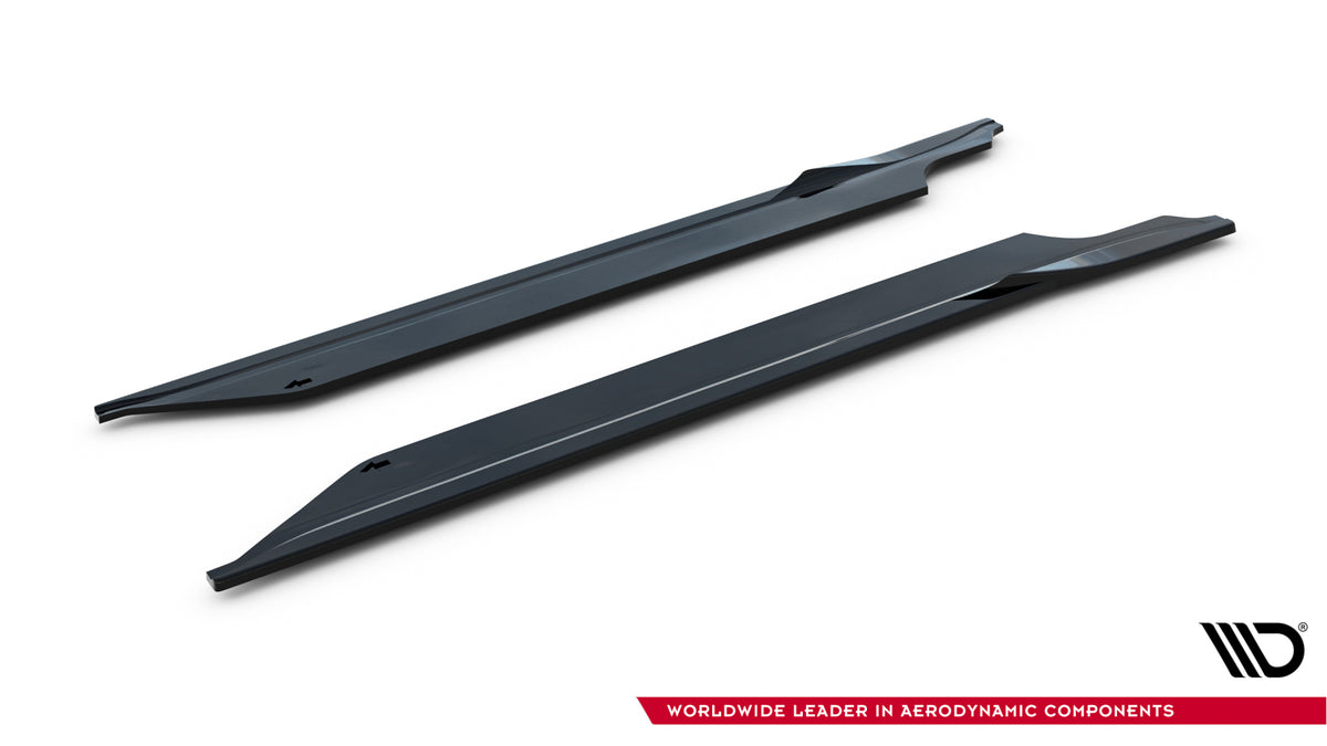 Komplett sett med sideskjørt-diffusorer for Porsche 911 Carrera Sport Design