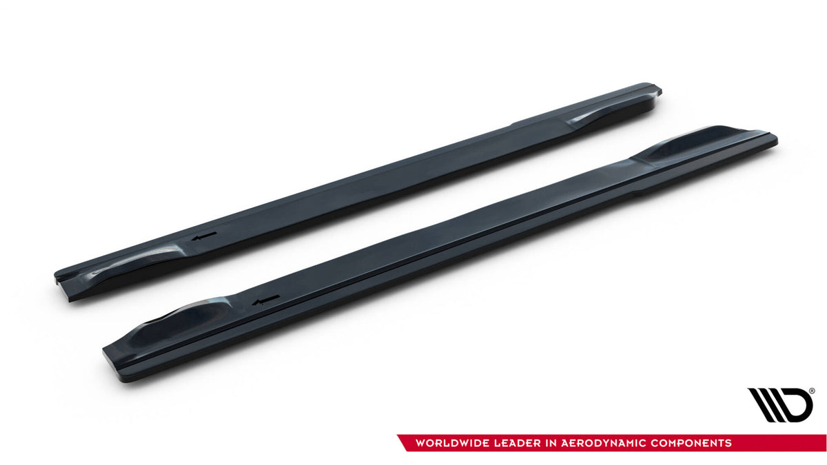 Detalj av Maxton Design sideskjørt diffusers for Subaru Impreza WRX STI Mk3